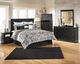 Signature Design by Ashley® Maribel Black King/California King Panel Headboard-2