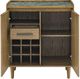 Steve Silver Co. Novato Light Chestnut Sintered Stone Cabinet-2