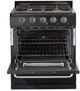 Unique Appliances Classic 30" Black Off-Grid Freestanding Propane Range-1