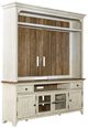 Liberty Furniture Reimagined Antique White/Chestnut Entertainment Center-0