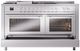 Ilve® Professional Plus II 60" Stainless Steel Pro Style Dual Fuel Range-4