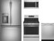 GE Profile™ 4 Piece Stainless Steel Gas Kitchen Package-0