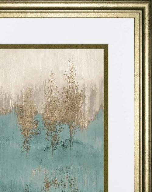 Classy Art Through The Gold Trees Abstract I By Lanie Loreth Wall Art-1