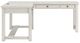 Signature Design by Ashley® Robbinsdale Antique White L-Shape Office Desk-2