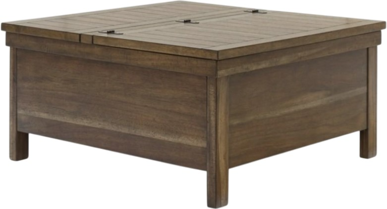 Signature Design by Ashley® Moriville Tobacco Brown Lift-Top