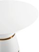TOV Furniture Rosa White Dining Table-1