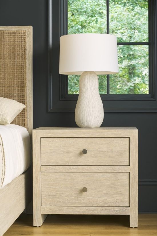 Universal Explore Home™ Oasis Beige Dockside 2-Drawer Nightstand-1