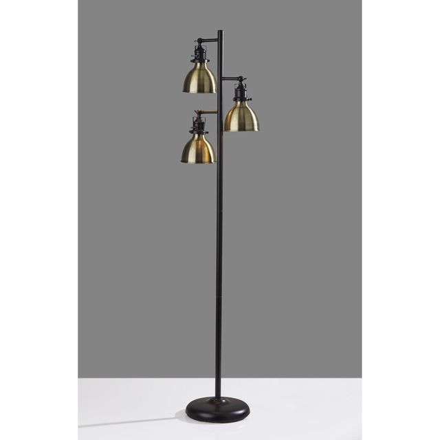 Adesso® Alden Antique Bronze Tree Lamp-1