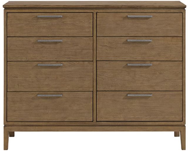 Whittier Wood® Furniture Bailey Nutmeg 60" Dresser-2