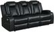 New Classic® Home Furnishings Orion II Black Power Reclining Sofa-0
