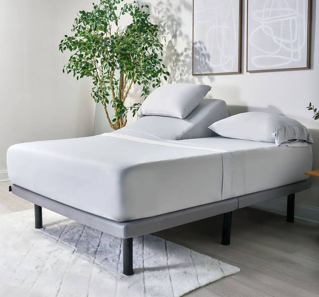 BEDGEAR® Ver-Tex Performance® 4-Piece Light Gray Nylon Split Head King Sheet Set-3