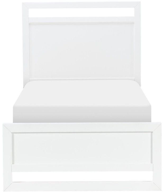Legacy Classic Summerland Pure White Full Panel Bed-2