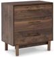 Signature Design by Ashley® Calverson 4-Piece Mocha Queen Bedroom Set-3