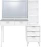Coaster® Souza White High Gloss Vanity Table With LED Mirror-3
