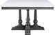 ACME Furniture Yabeina White Marble Top Dining Table with Gray Oak Base-3