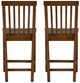 Linon Tory 2-Piece Walnut Counter Stool Set-5