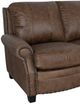 Luke Home Bennet Bomber Tan Loveseat-1