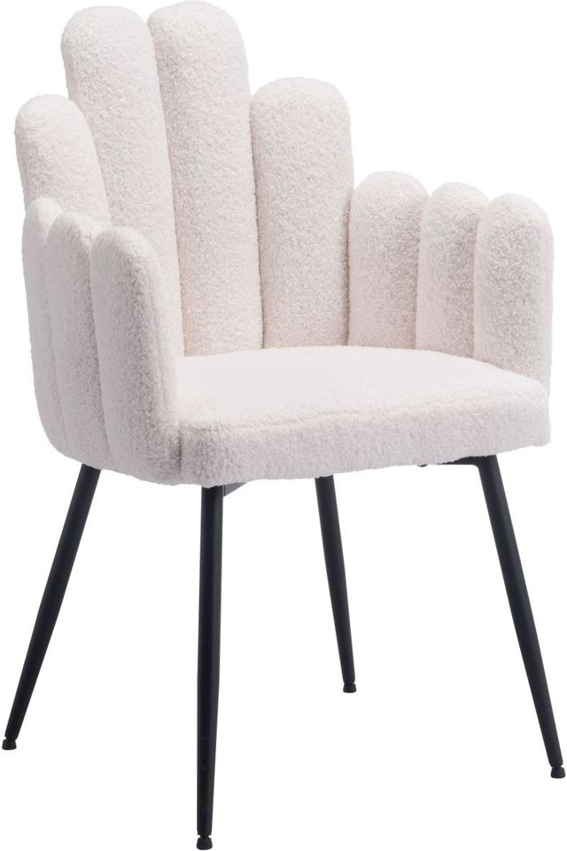 Zuo® Modern Noosa Ivory Dining Chair-0