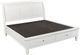 aspenhome® Cambridge White Queen Sleigh Storage Bed-1
