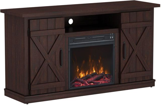 ClassicFlame® Cottonwood Espresso TV Stand with Electric Fireplace-0