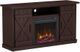 ClassicFlame® Cottonwood Espresso TV Stand with Electric Fireplace-0