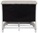 Liberty Furniture Magnolia Manor Antique White/Gray California King Upholstered Sleigh Bed-4