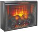 Sunny Designs™ Sleek Jet Black Fireplace Insert with Door Sensor-0