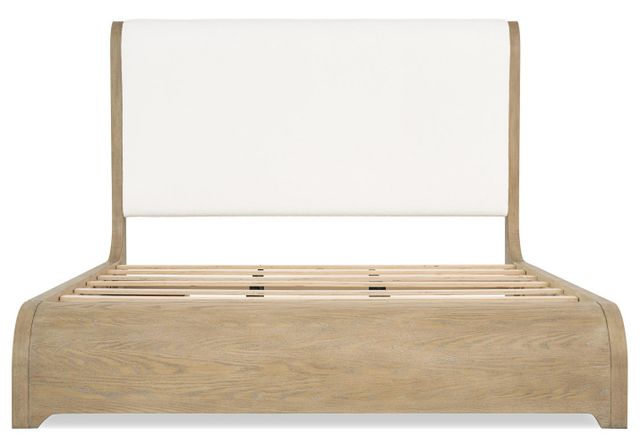Legacy Classic Flow Sandstone King Sleigh Bed with One-Side Storage Rail-2