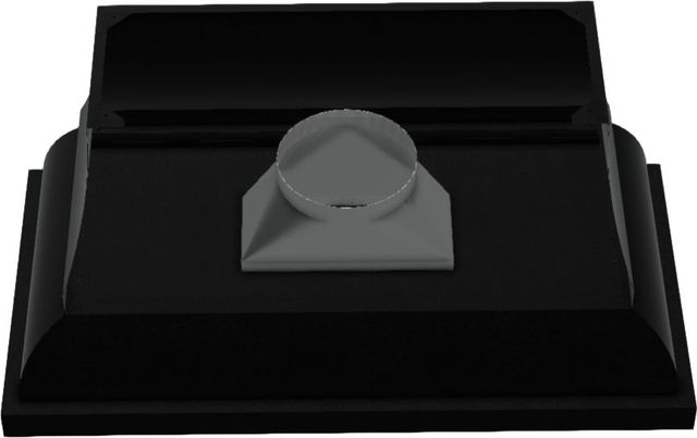 Vent-A-Hood® Premier Magic Lung® Designer Series JCIH/A1 66" Black Carbide Island Range Hood-4