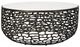 Uttermost® Sabena White Marble Top Indoor-Outdoor Coffee Table with Golden Dark Bronze Aluminum Base-0