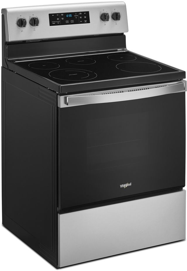 Whirlpool® 30" Stainless Steel Freestanding Electric Range-3