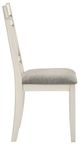 New Classic® Home Furnishings Maisie Light Gray/White Side Chair-4