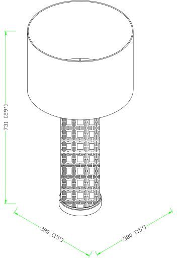 Surya Beatrice Gold Table Lamp-1
