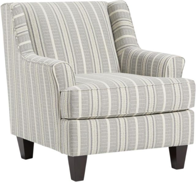 Fusion Furniture Awesome Farmhouse Indigo Accent Chair-0