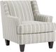 Fusion Furniture Awesome Farmhouse Indigo Accent Chair-0