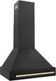 ZLINE Autograph Edition 30" Black Stainless Steel Wall Mounted Range Hood-1