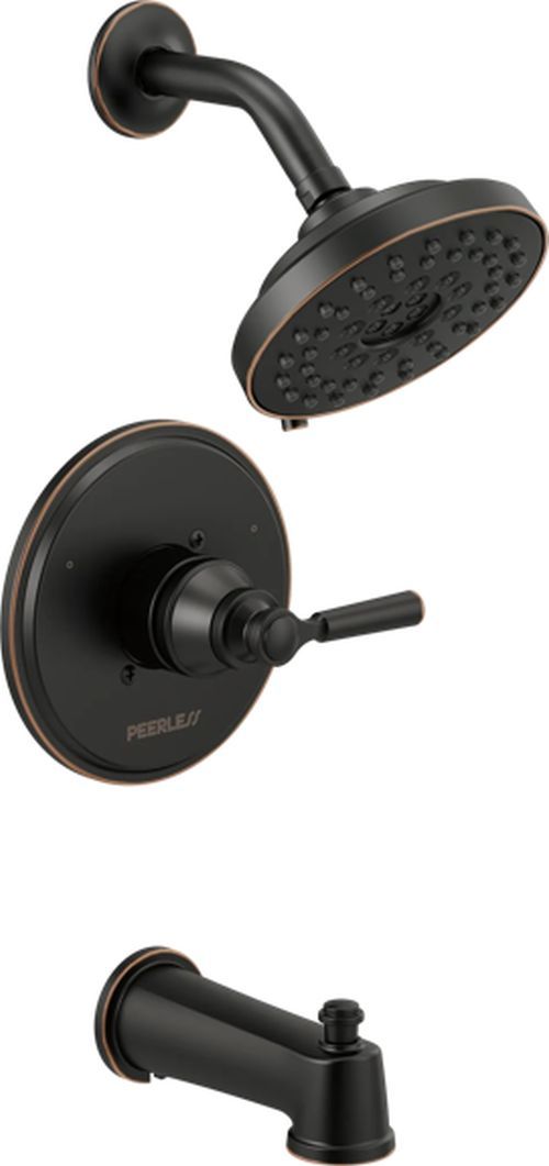 Peerless Westchester® Oil Rubbed Bronze 14S Tub/Shower Trim-0