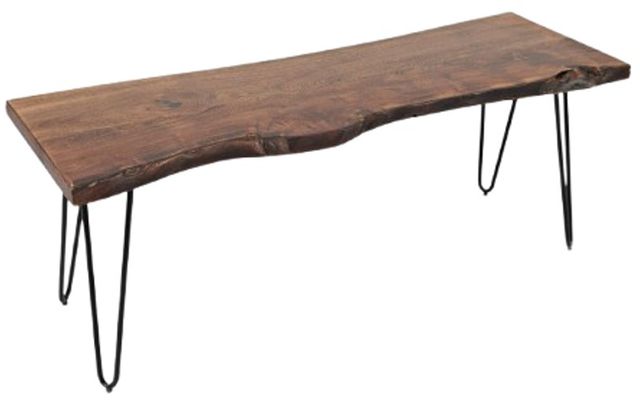 Jofran Inc. Nature's Edge Chestnut 48" Bench-0