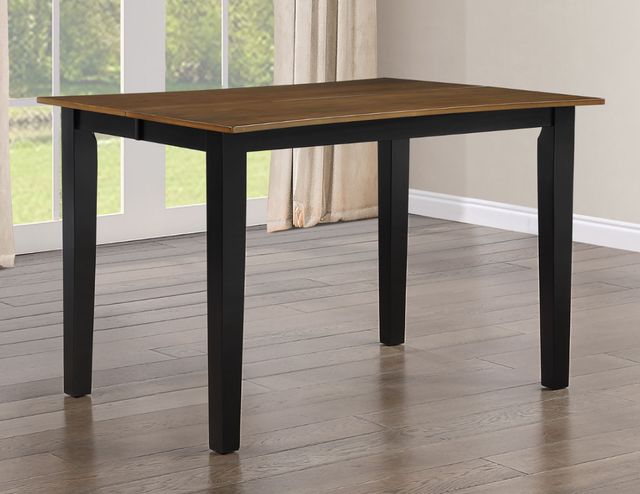 Steve Silver Co. Joplin 5-Piece Ebony/Walnut Counter Table Set-3