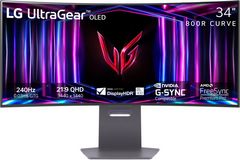 LG UltraGear™ 34" WQHD OLED 800R Curved Gaming Monitor