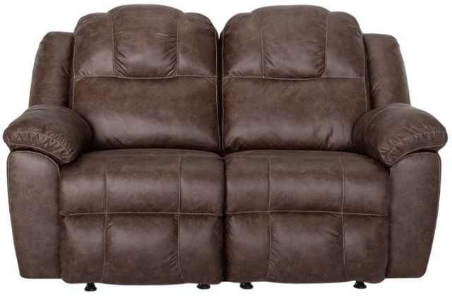 Franklin™ Castello Outlier Walnut Manual Reclining Loveseat-2