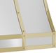 Zephyr Designer Collection 36" Polished Gold Forte Hood Banding Kit-2