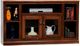 American Heartland Manufacturing Poplar 55" 2-Door TV Stand-0