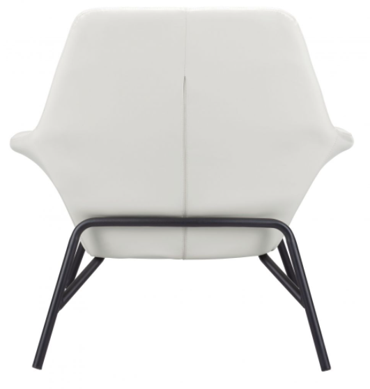 Zuo® Modern Javier White Accent Chair-3