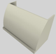 Vent-A-Hood® 48" Biscuit Wall Mounted Range Hood-5