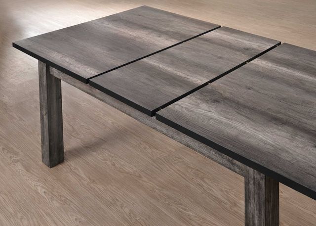 Elements International Nathan Gray Oak Dining Table-1