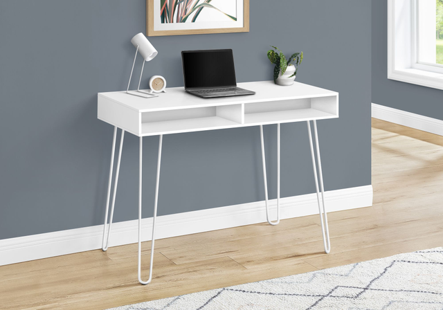 Monarch Specialties Inc. White Computer Desk-2