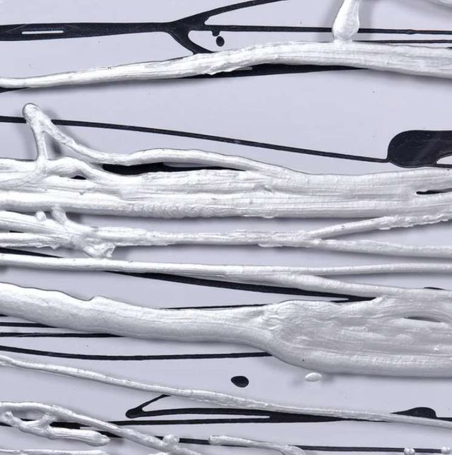 Stylecraft Topical Line Black/Light Gray/White Wall Art-4