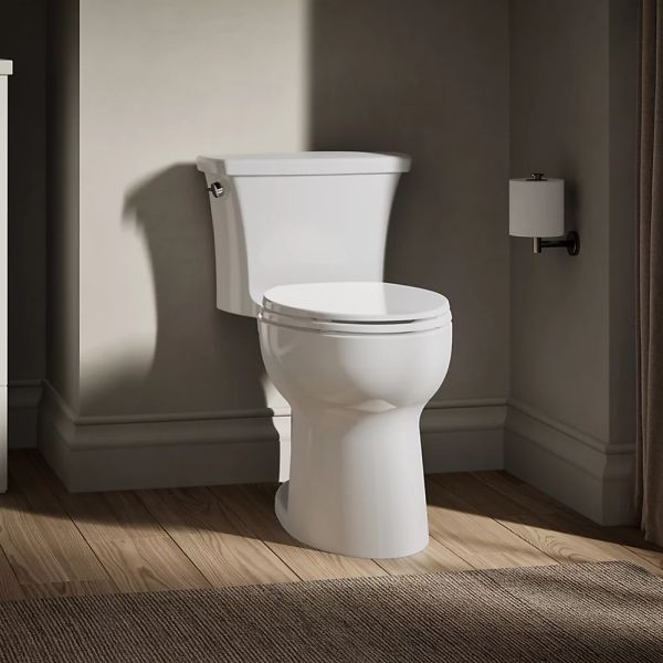 KOHLER® Highline® White 1-Piece Elongated Toilet, 1.28 Gpf-2
