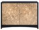 Crestview Collection Cayman Stained Black Capiz Shell Cabinet-1